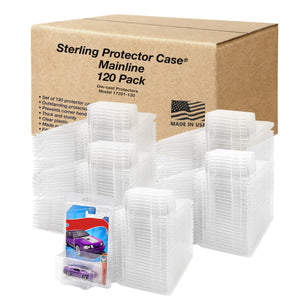 Sterling Protector Case Mainline 120 Pack for Hot Wheels & Matchbox (120)