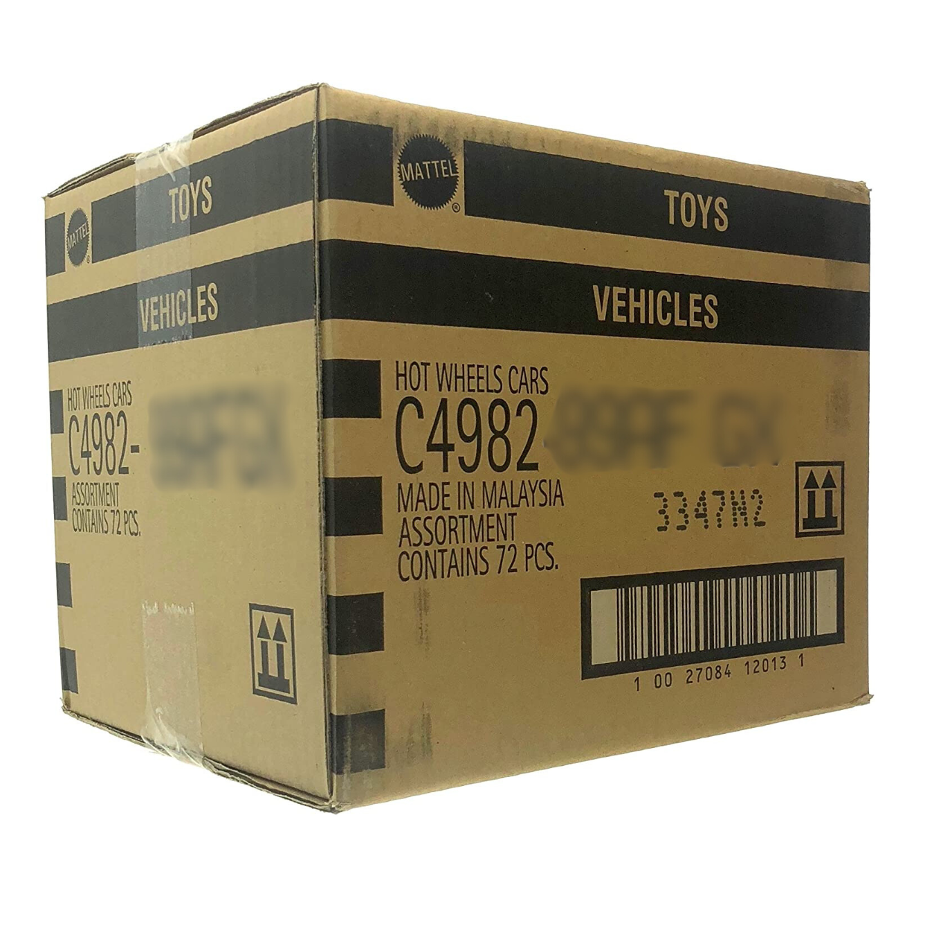 Mattel Hot Wheels 72 Count Random Case Basic Sealed SterlingProtectorCase