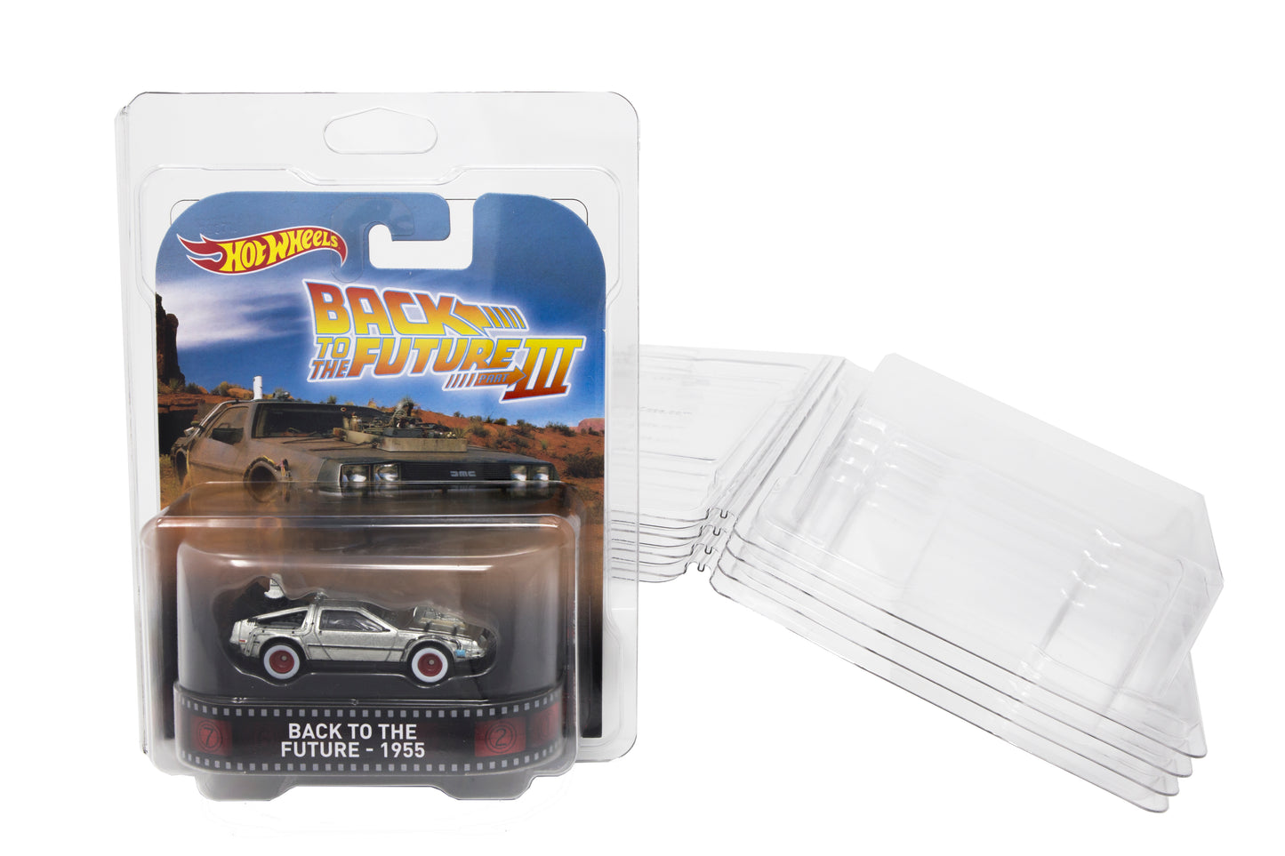 Sterling Protector Case Premium Line Paquete de 60 para Hot Wheels Pop Car Culture Retro - Se adapta al tamaño de tarjeta 6.5" x 5.25"