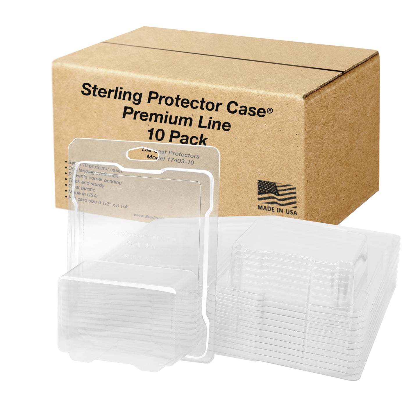 Étui de protection Sterling Premium Line - Convient aux cartes de taille 6,5" x 5,25"