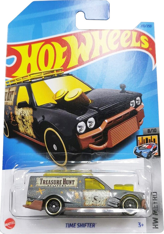 Hot Wheels Time Shifter (gris) 2023 210/250 HW Metro Regular Treasure Hunt