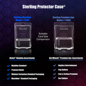 Sterling Protector Case Mainline 12 Pack for Hot Wheels & Matchbox (12)