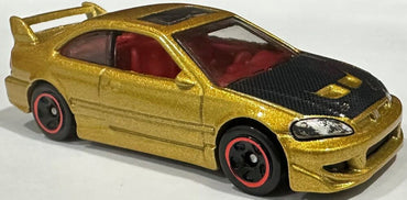 Hot Wheels Honda Civic Si  (gold with black hood)  2024 45/250