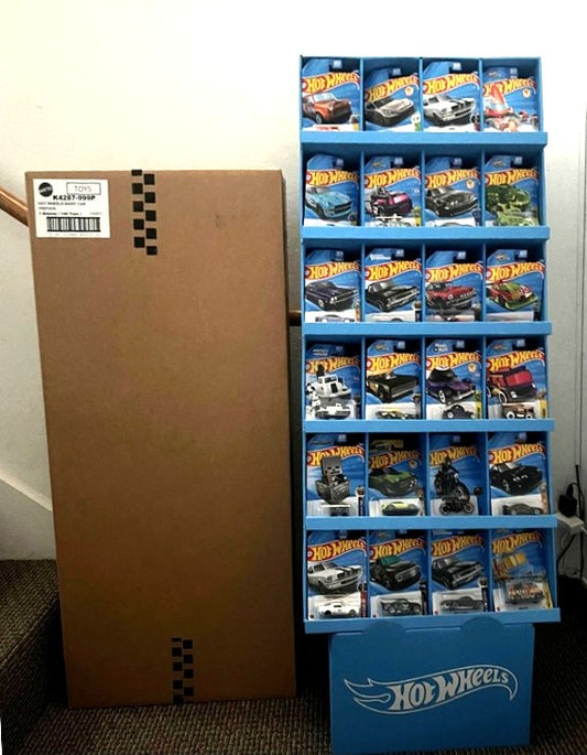 Hot Wheels Display Shipper Includes 144 Cars Factory Sealed in Original Box