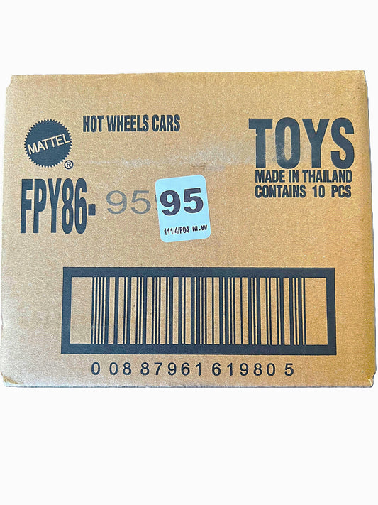 Caja sellada de fábrica G Mattel de Hot Wheels 2024 Car Culture Exotic Envy (10 autos)